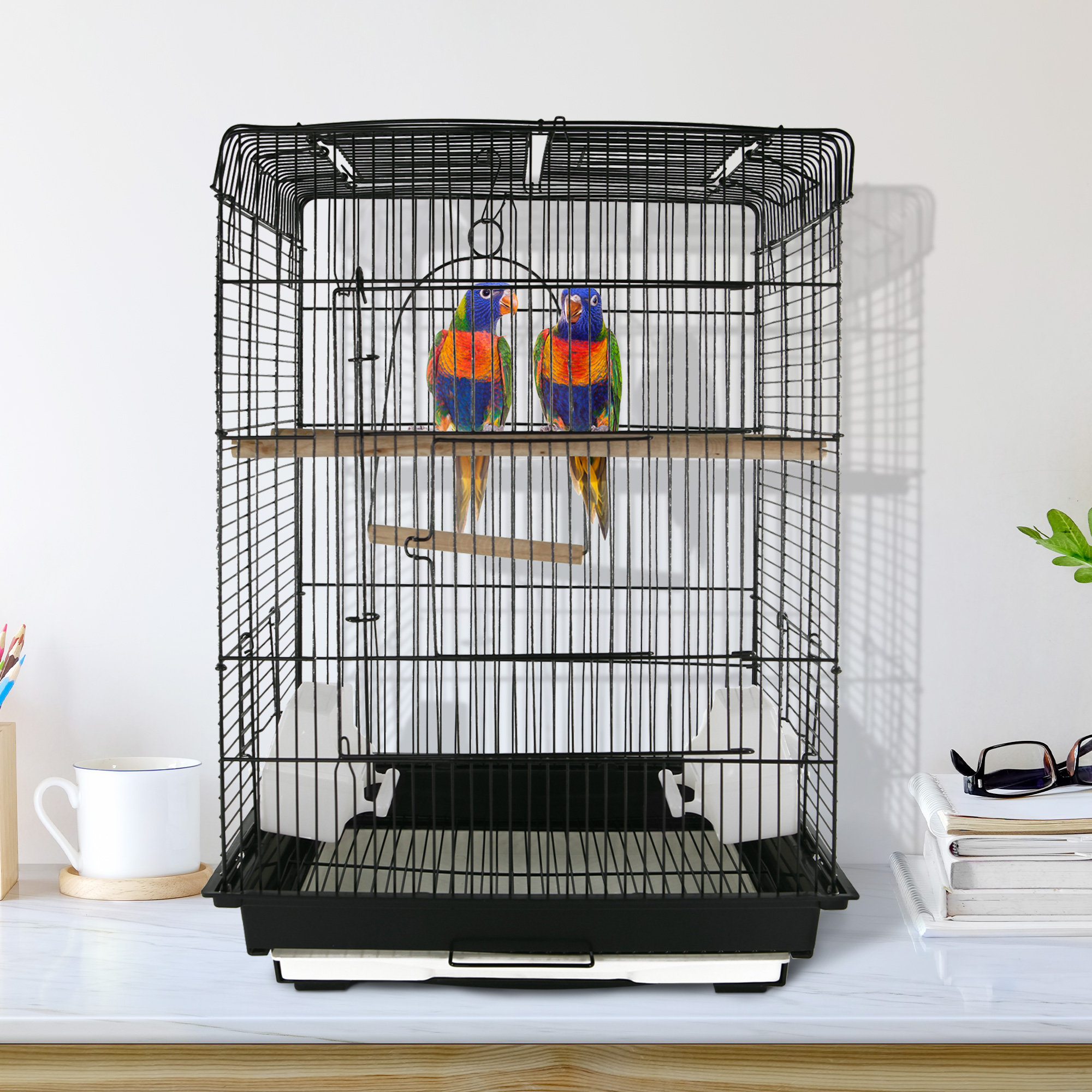 Bird Carrier Cage Parrot Cage Bird Travel Carrier Cage Handle