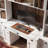 Abigael 88.5'' W Wall Unit Desk With Hutch Bookcase, Drawers, Cabinets, And Open Storage Shelves