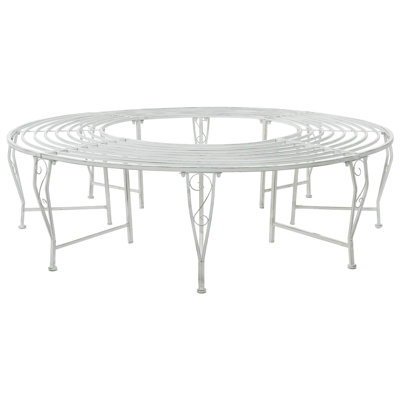 160 cm W Steel Tree Bench