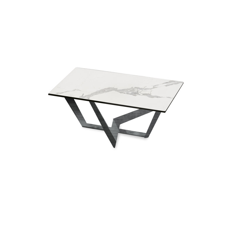 Alicea Cross Legs Coffee Table