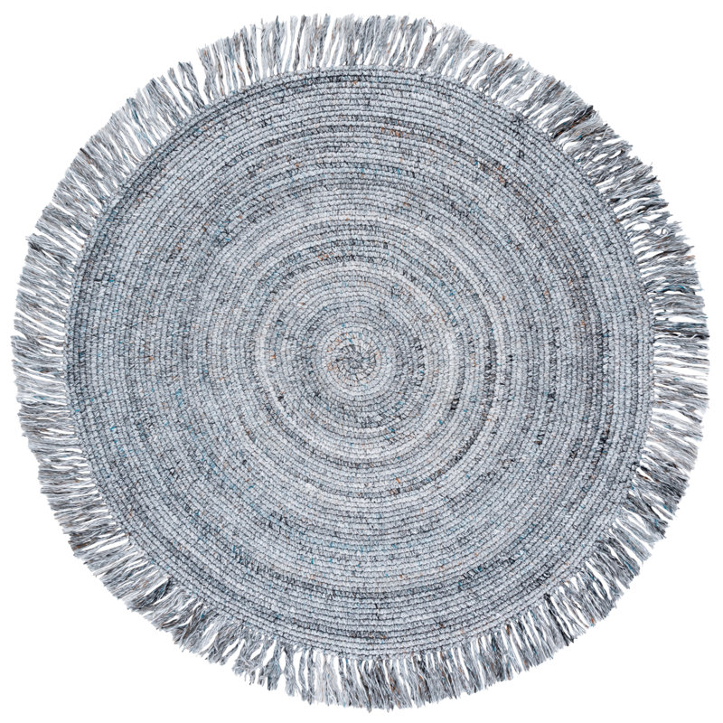 Tapis ivoire / noir Renewal 402, Rond 5 pi
