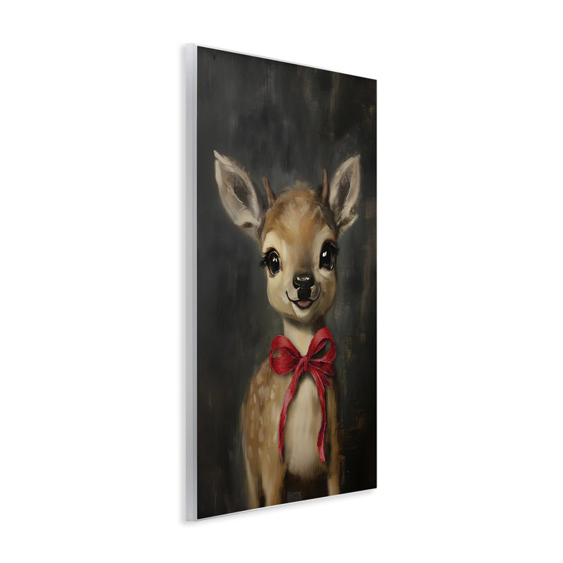 Art mural, tacheté et fauve tacheté, H 19 po x l 13 po