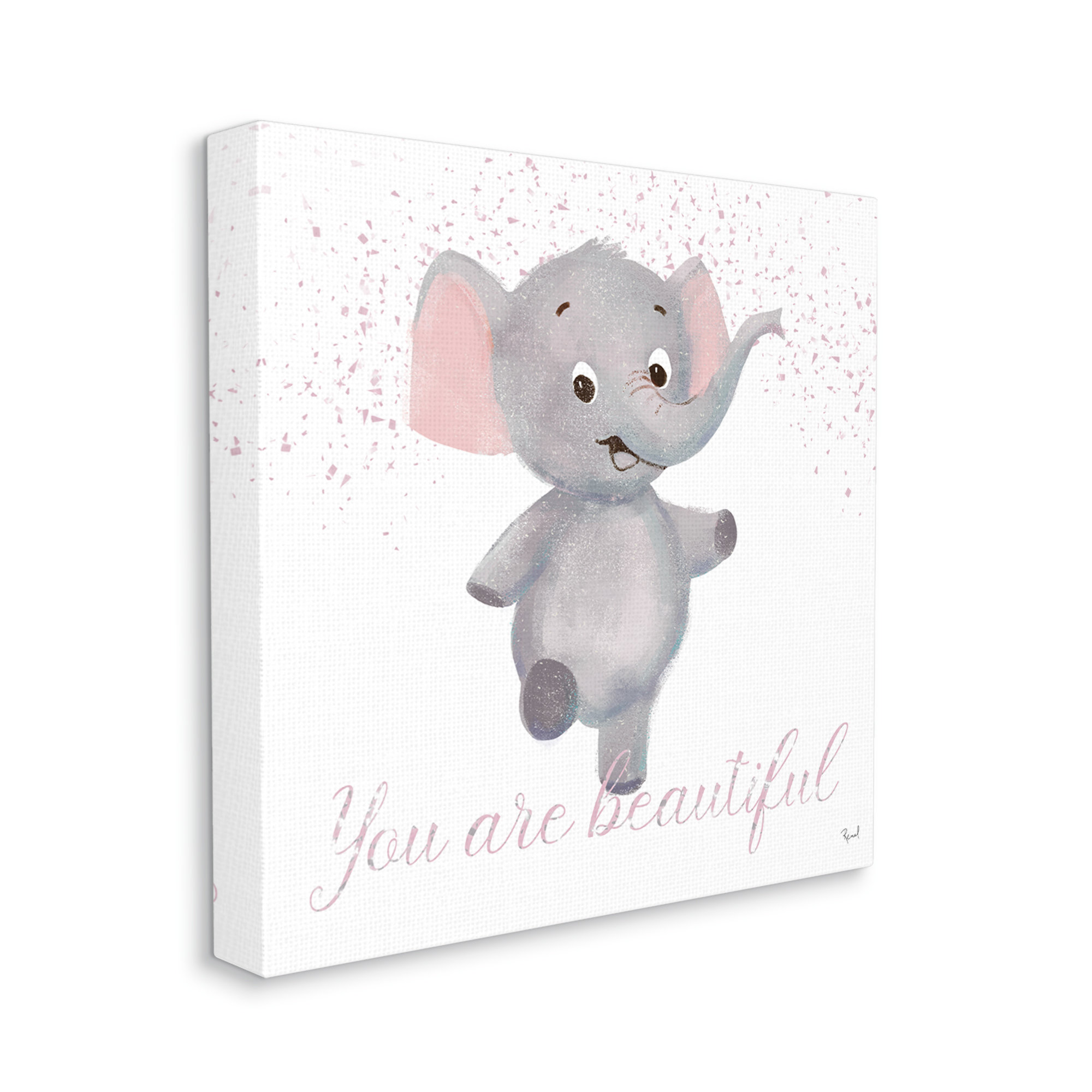 Trinx You Are Beautiful Elephant Canvas Wall Art by Matthew Piotrowicz ...