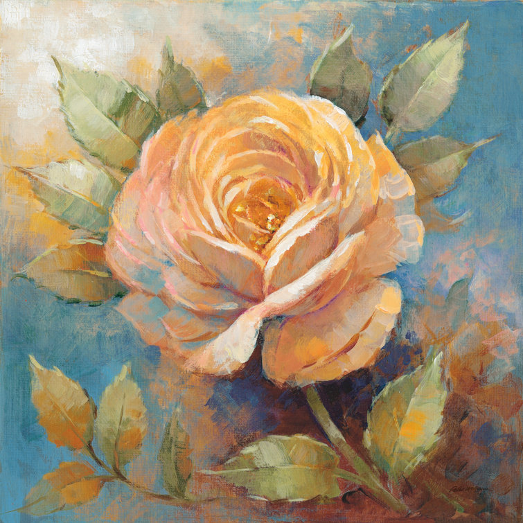 Roses Spice IV Crop by Peter McGowan - Wrapped Canvas Art Prints