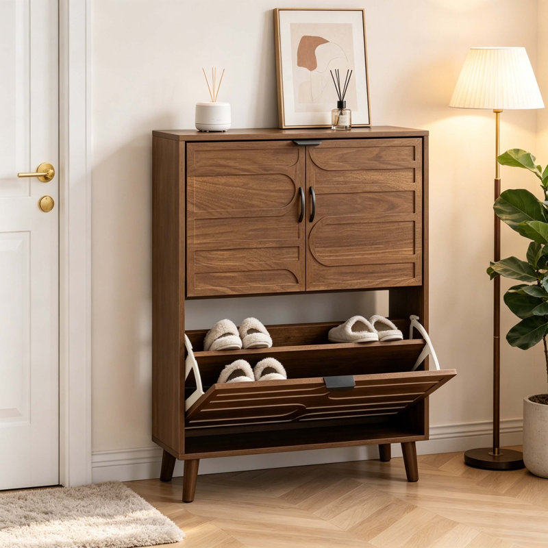 Armoire à chaussures Mid-Century, 23.62
