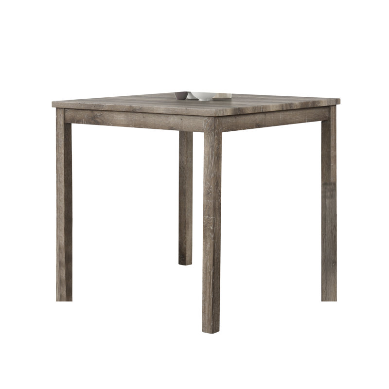 Dereham 36 x 36 Square Counter Height Table, Grey