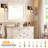 3-Lights Bathroom Vanity Light With Clear Glass Shades