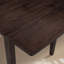 Ensemble de salle à manger extensible 3 pièces avec abattant, 2 chaises pour petits espaces-587775640