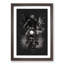 Motorbike Rider in Sepia - Framed Print-56857183-56857184