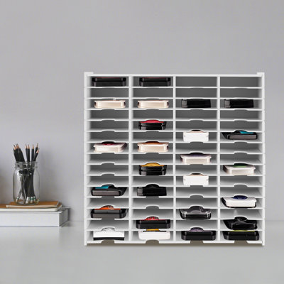 60 Slots Ink Pad Storage Holder Stamp Pad Organizer