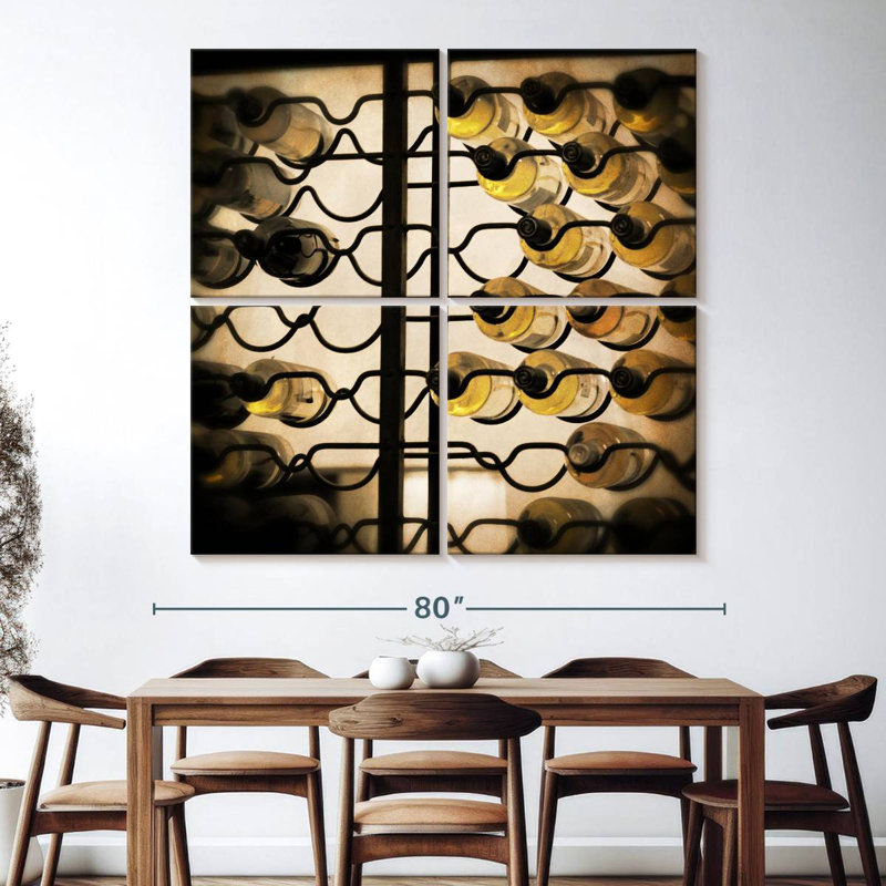 Yarlin Wine Selection II, 74'' H x 74'' W