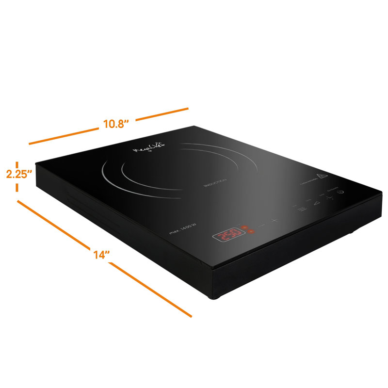Mega Chef 1400 Watt Induction Single Hot Plate