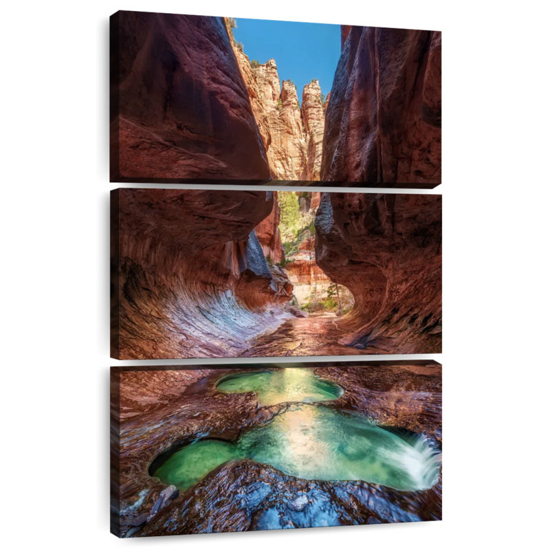 Alvord The Canyon, H 74 po x l 48 po