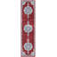 Tapis oriental rouge / ivoire Barcus-875319107