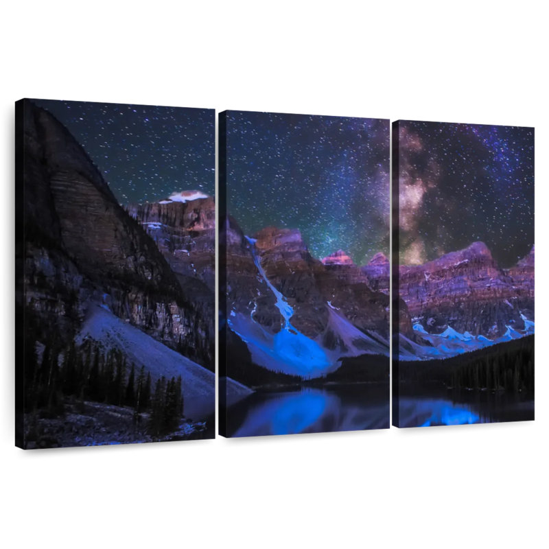 Galaxie d'Alvord Lake Moraine, H 28 po x l 45 po