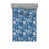 Bleu ciel foncé, blanc / floral est en rupture de stock