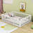 Wooden Platform Bed with Fence-1371521558-1371521565