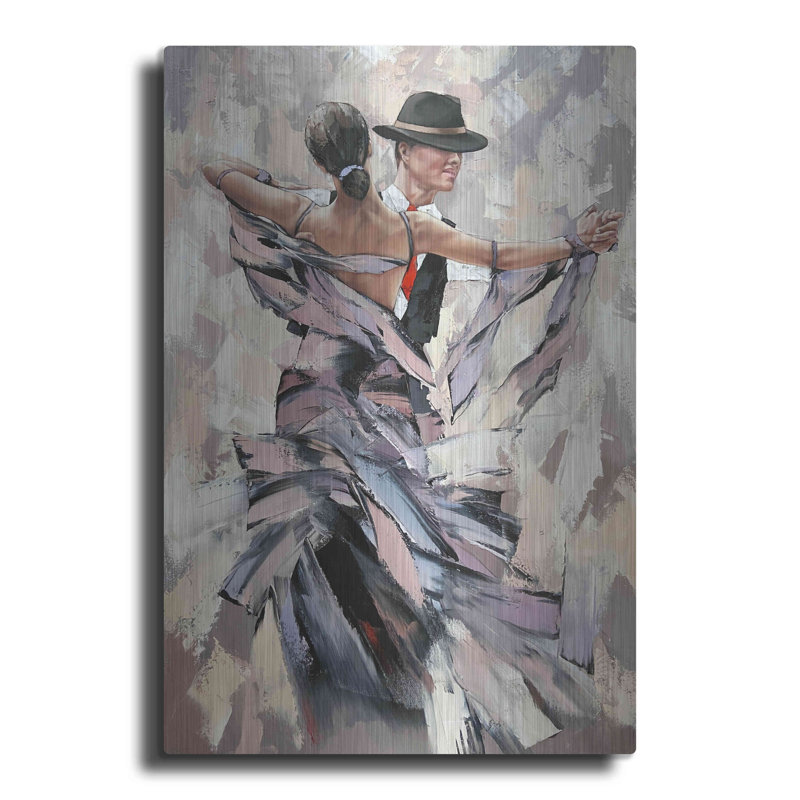 " Tango Number Two " by Alexander Gunin Painting Print, 12" W x 16" H