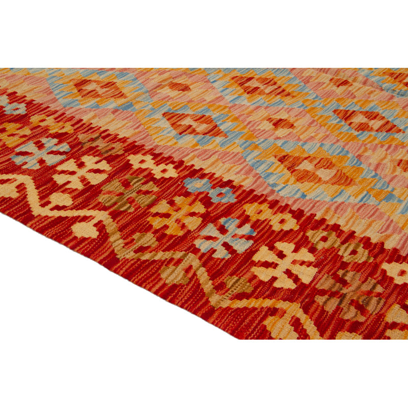 Shuler Ikat Hand Woven Area Rug, Runner 80 x 240cm