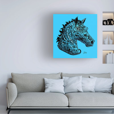 Art sur toile «Bachelor Takun Williams Horsey Head»