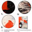 «Red and White Chaos Unleashed I - Abstract Collages», art mural-2054819426-2054819435