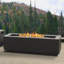 Lanesboro Rectangle Propane Fire Table with Natural Gas Conversion Kit by Real Flame