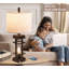Lampe de table USB en métal Messmer