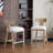 Sipos Fabric Upholstered Counter Stools-579144106