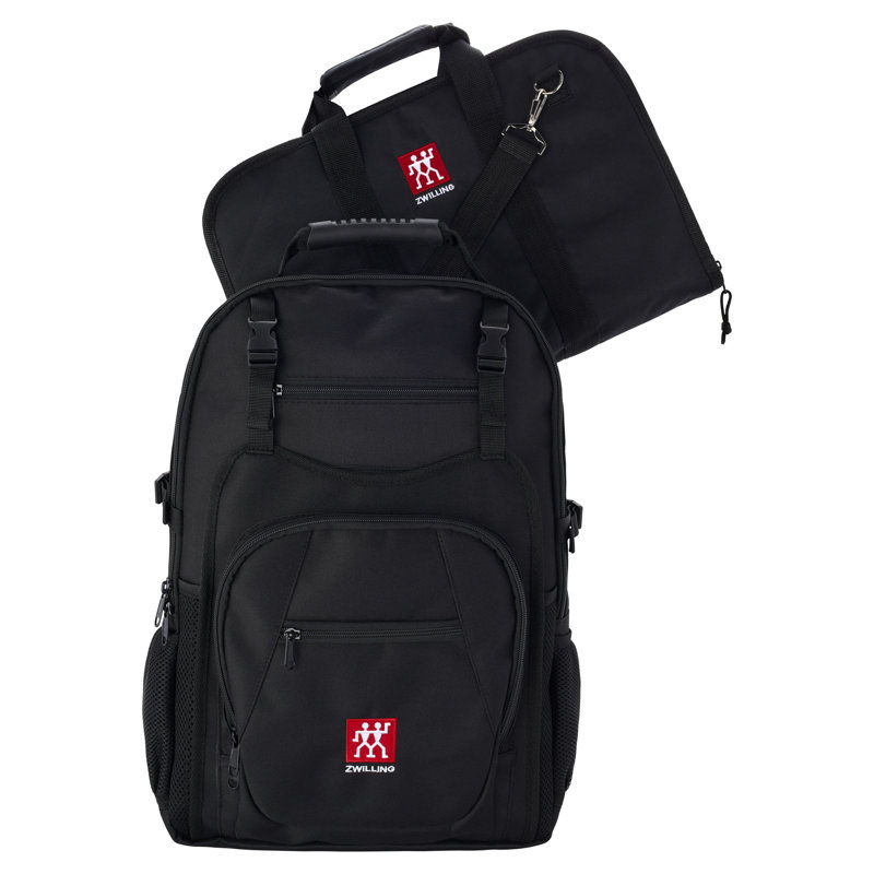 ZWILLING Knife Backpack with 10-pocket Knife Roll Insert