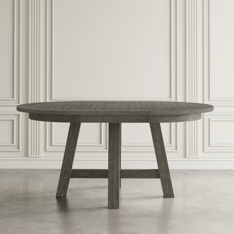 Verdonna Extendable Pine Solid Wood Dining Table, 36"