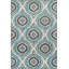 Tapis bleu tissé lavable à la machine-1609630606