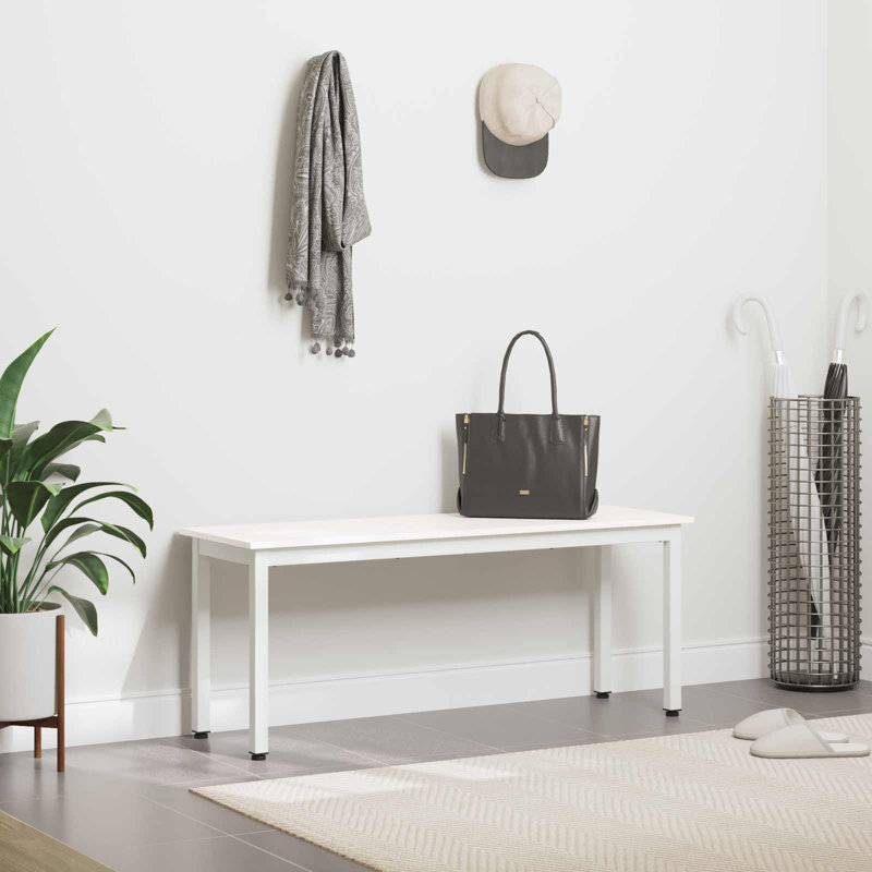 Bench, 45cm H x 110cm W x 35cm D, Grey Sonoma