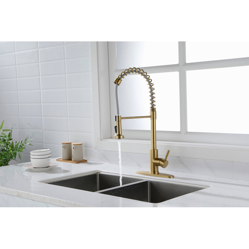 Robinet de cuisine avec douchette extractible