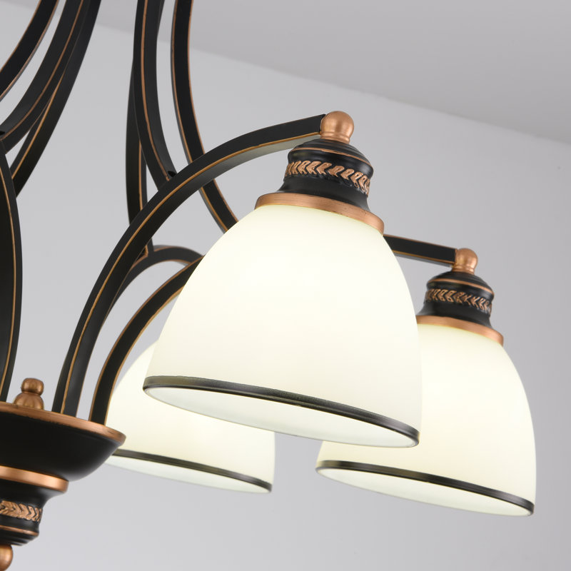 Wave 6 - Light Dimmable Classic / Traditional Chandelier