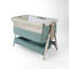 Cozee Sense Bedside Crib - Soft Walnut / Cocoa-125546142