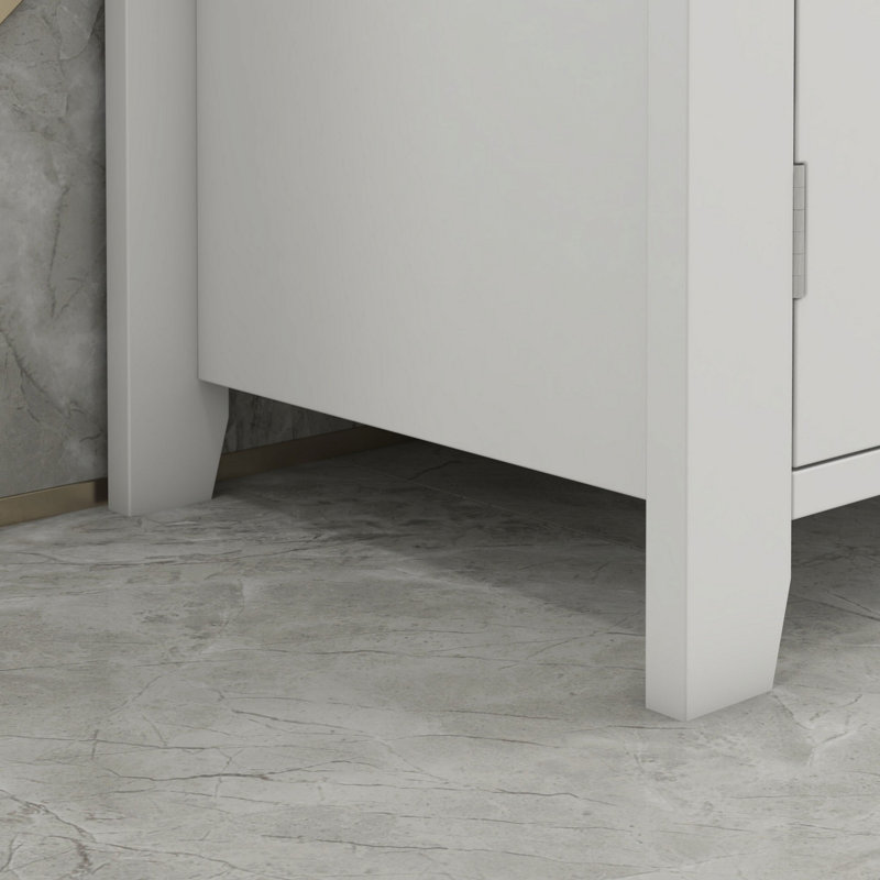 Storage Cabinet, Under Sink Cabinet, Bathroom Vanity Cabinet With Adjustable Internal Shelf, Modern Bathroom Vanity With Storage