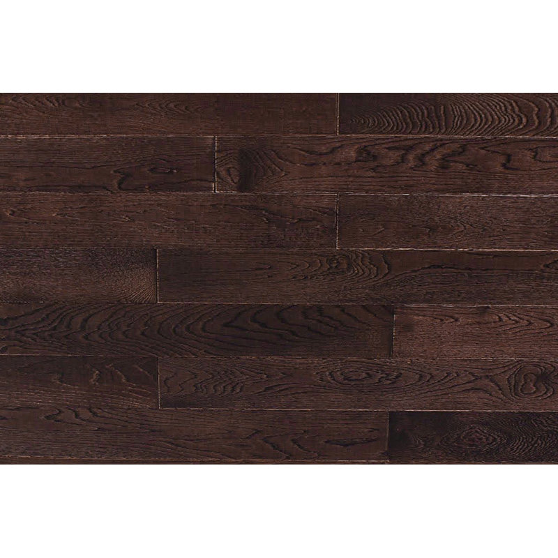 Parquet en chêne de 3/4 po d'épaisseur x 3,5 po de largeur x de longueur variable, Brun