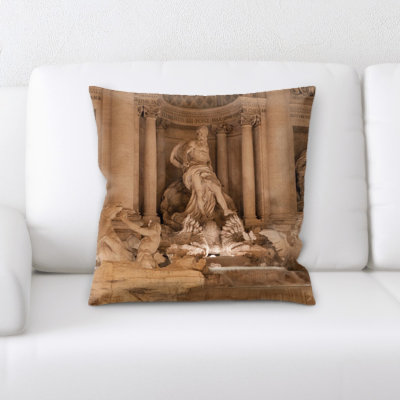 Coussin statue