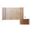 Reversible Washable Rug Twin Toffee-459908784