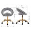 Chaise de bureau ergonomique en velours-1947232417