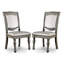 Chaise d'appoint rembourrée Calie-1843065401