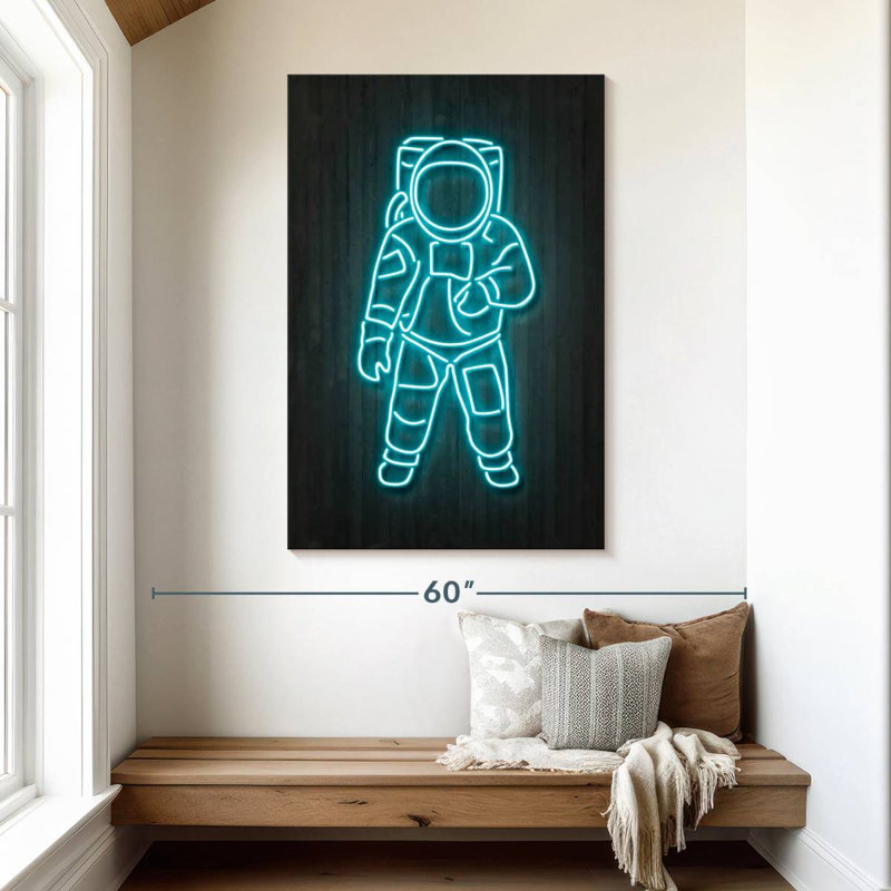 Oberle Astronaut, 48" H x 32" W