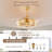 Avienne Ceiling Fan with 12 Light Kit-951284703