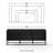 22.25 " H Media Shelves