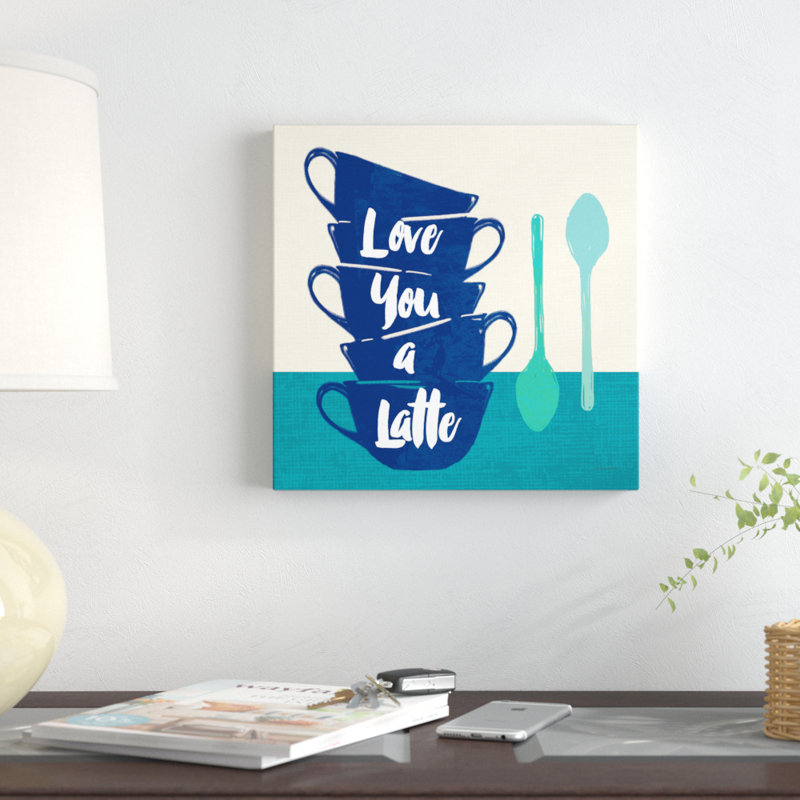 Linen Coffee III Light by Sue Schlabach - No Frame Painting on Canvas, 30cm H x 30cm W
