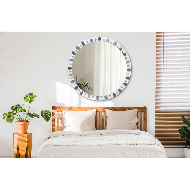Huldar Glass Flat Wall Mirror