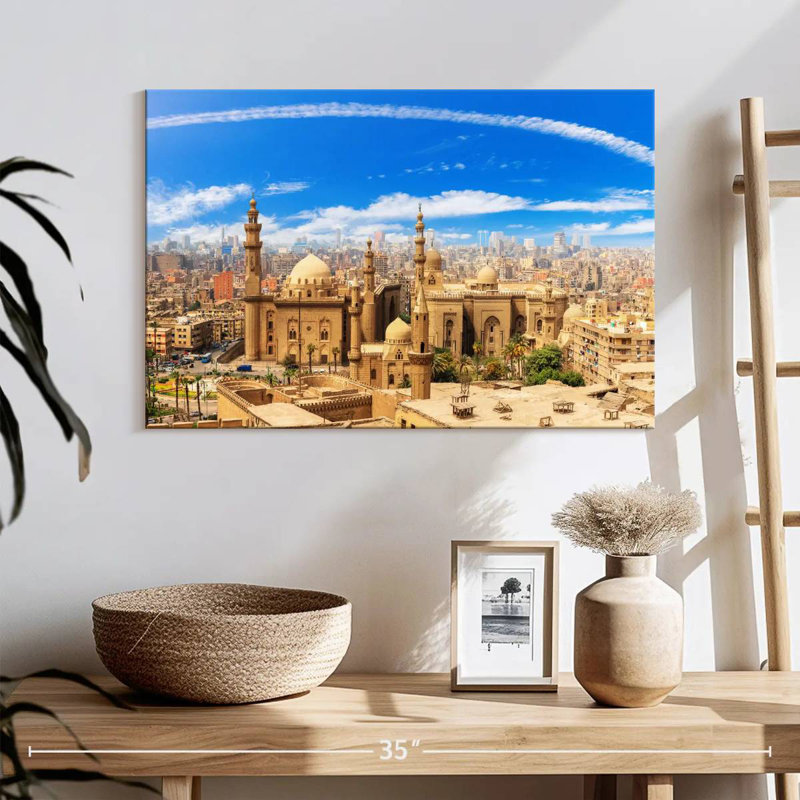 Panorama de la citadelle du Caire, H 16 po x l 24 po