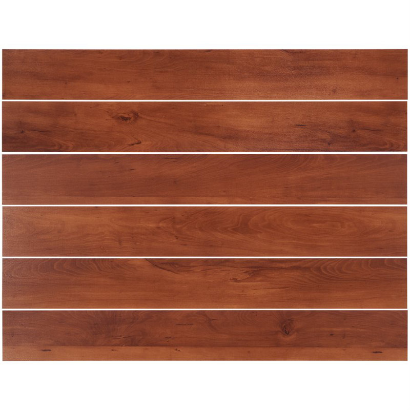 Polaris 6" x 48" x 2.5mm Acacia Luxury Vinyl Tile (36 sq. ft.), American Cherry