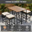 Patio Dining Set Table,