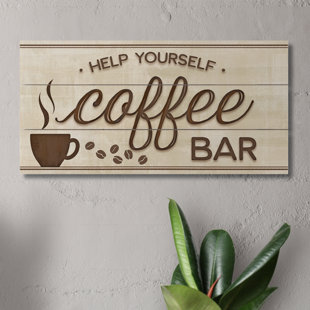 Personalised Coffee Bar Sign Coffee Station Accessories Coffee Sign Coffee  Lovers Gifts Coffee Lovers Gift Ideas Wedding Gift Cafe Decor 